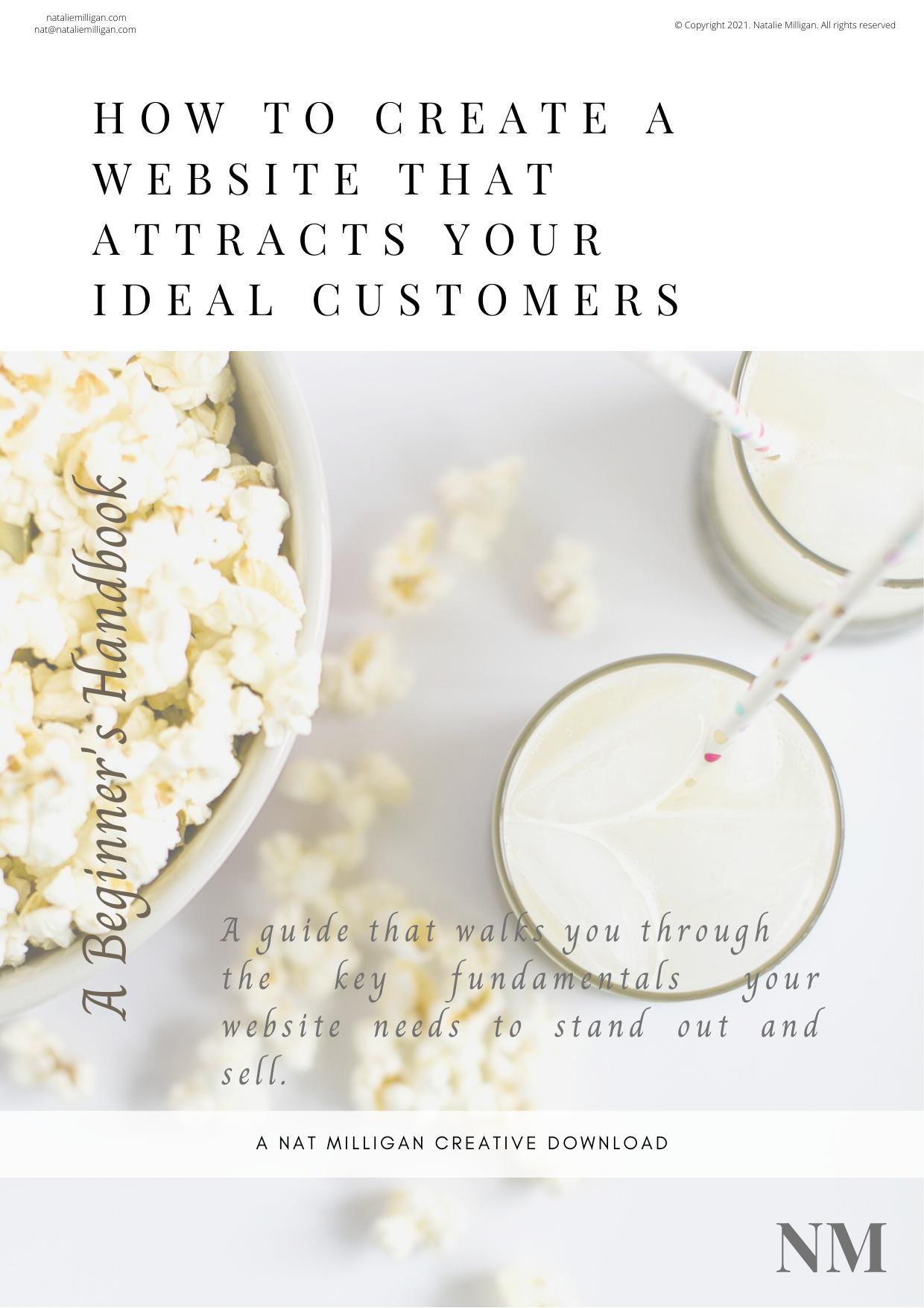 The 7 Things for Website Success — free guide cover